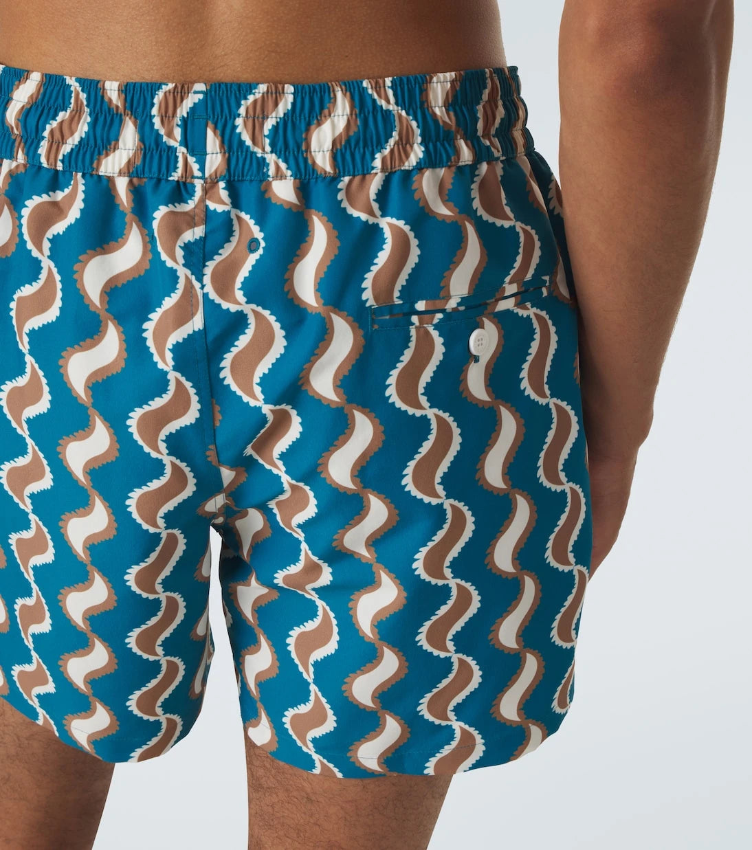 Frescobol Carioca - Rio printed swim trunks
