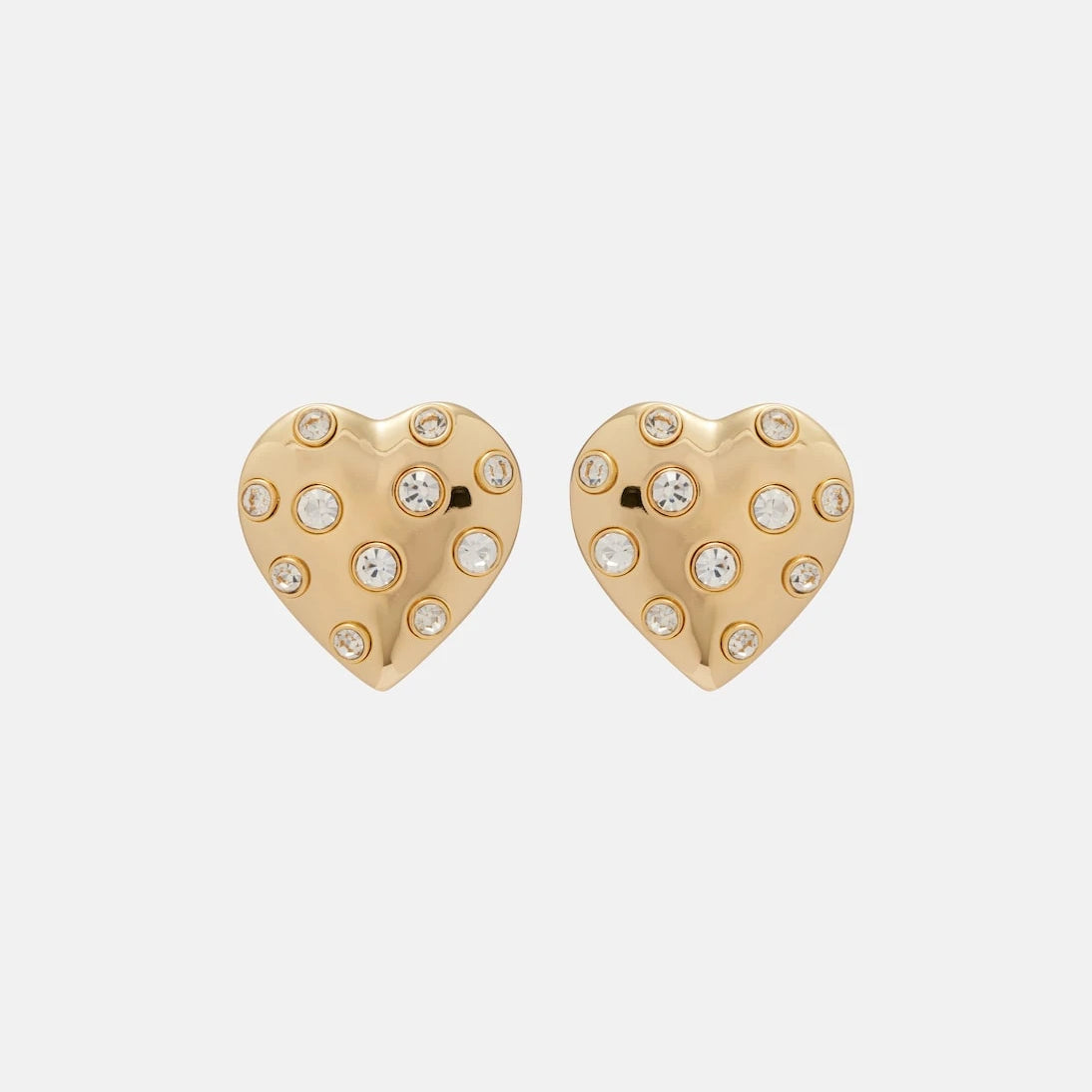 Self-Portrait - Crystal-embellished earrings