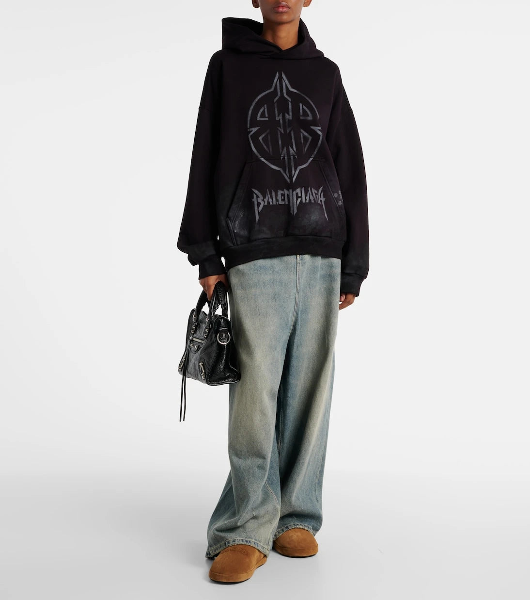 Balenciaga - Alaska suede slippers