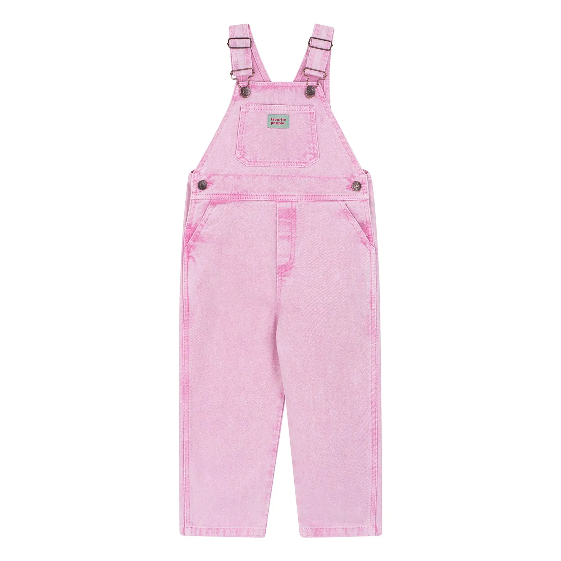 Favorite People - Plain overalls | Pink