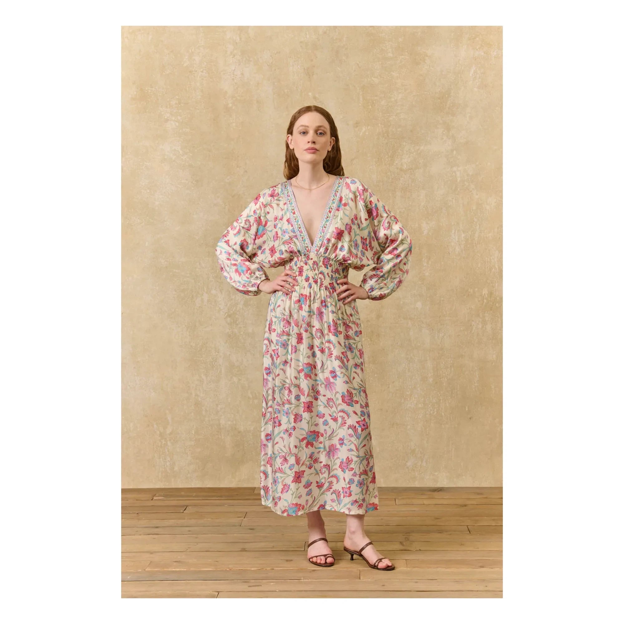 Louise Misha - Sofia dress | Cream