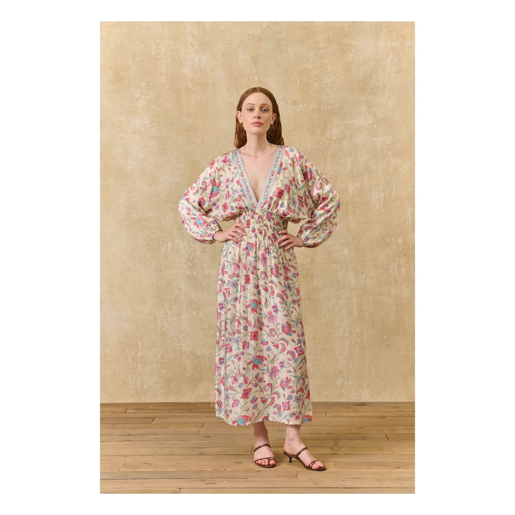 Louise Misha - Sofia dress | Cream