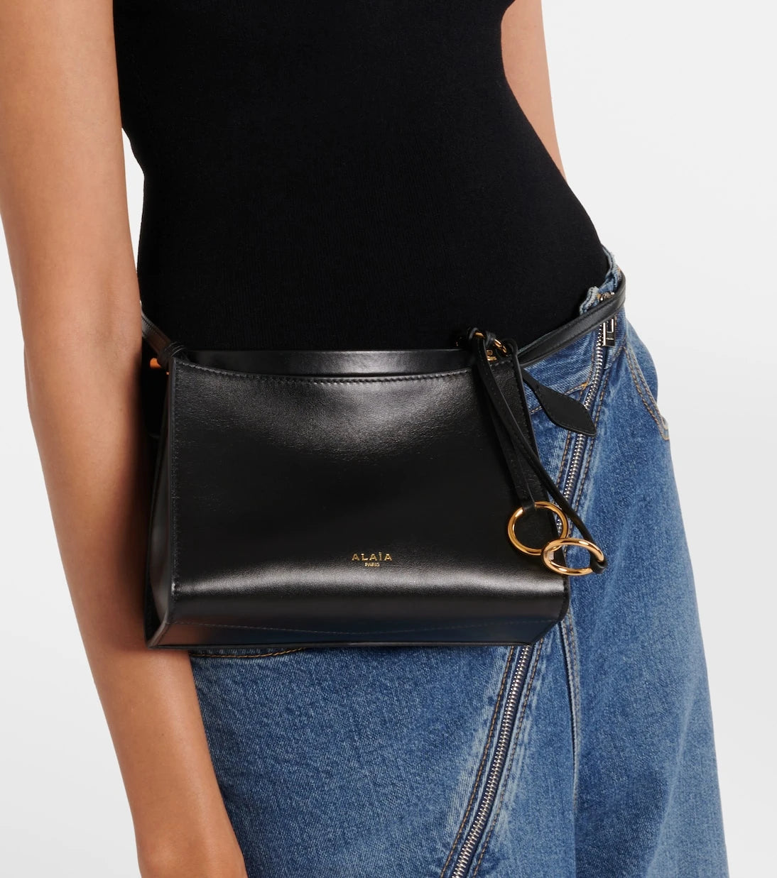 Alaïa - Le Click Small leather shoulder bag