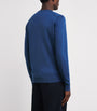 Blue Merino Wool Sweater