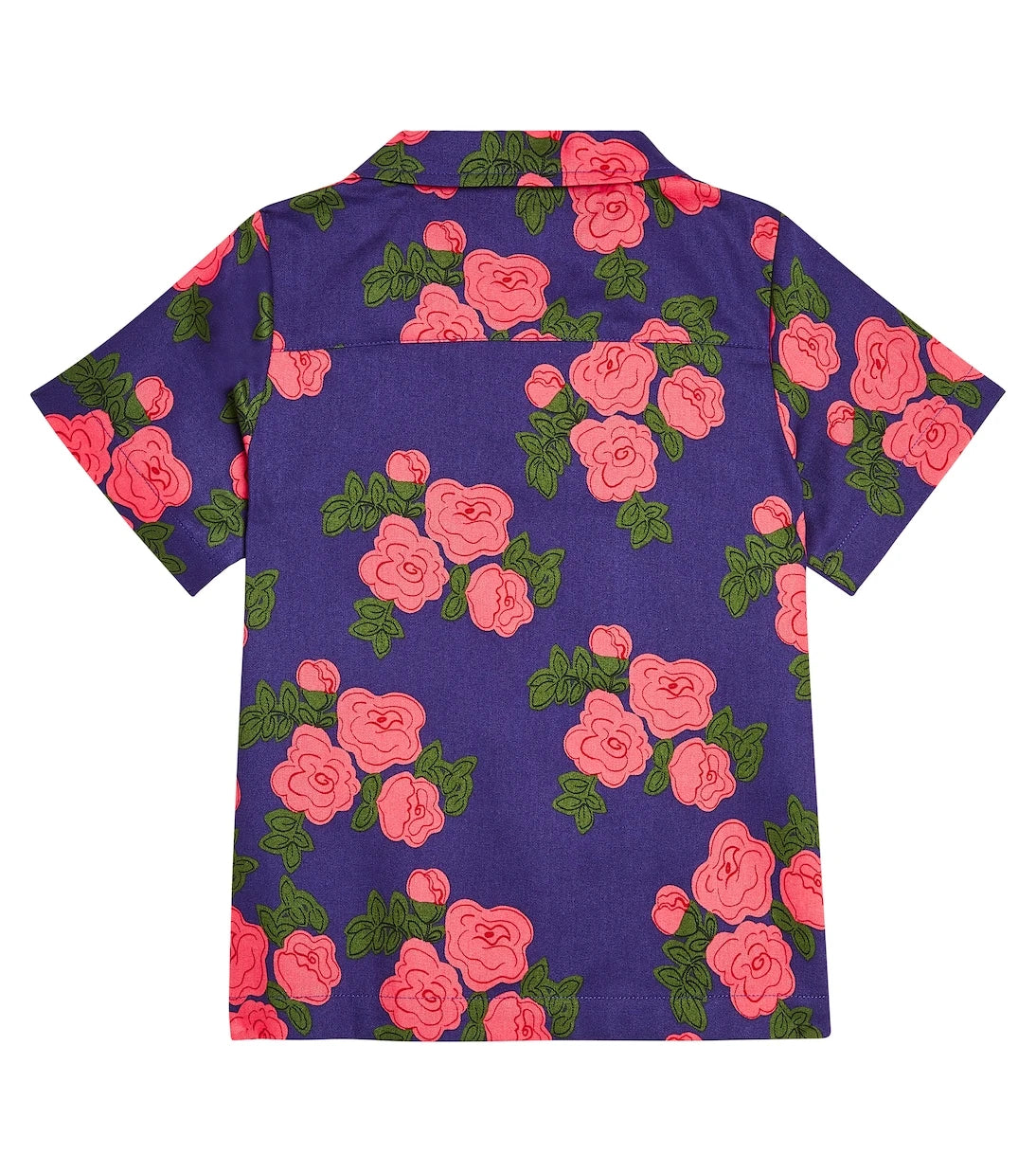 Mini Rodini - Roses cotton jersey shirt