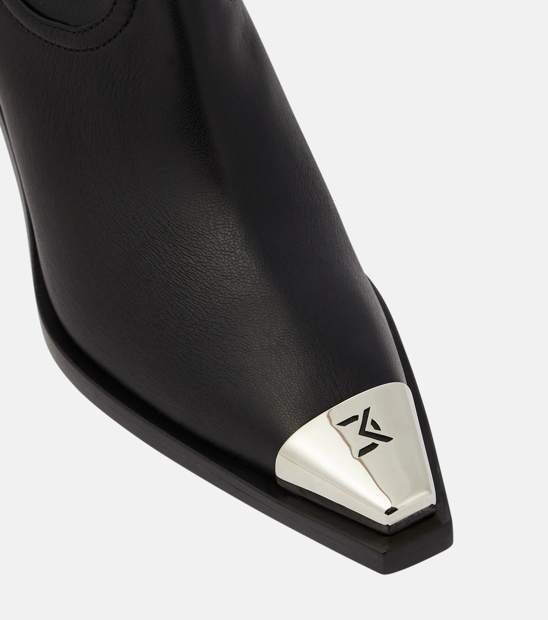 David Koma - Logo over-the-knee boots