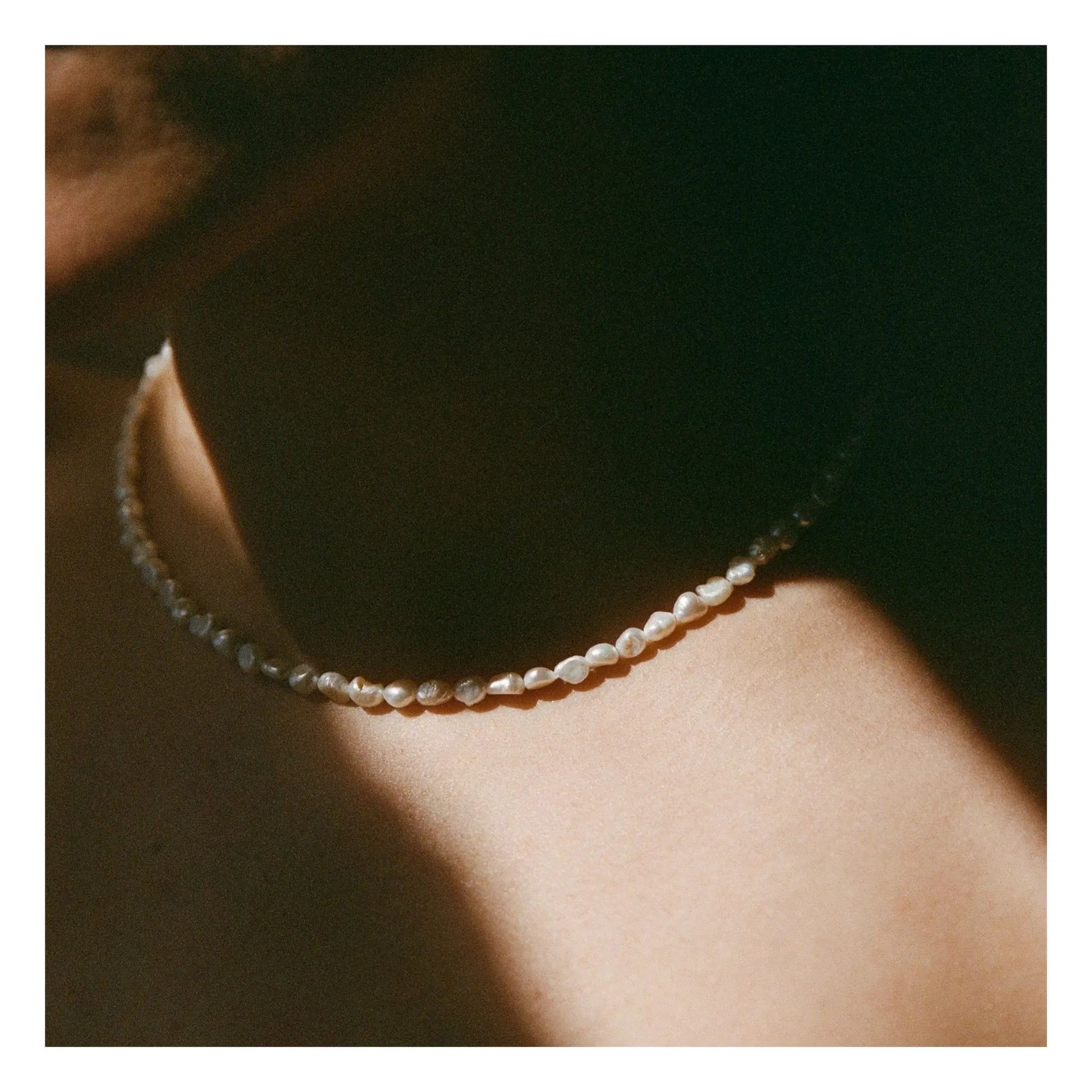 Camille Colette Studio - Positano necklace | White