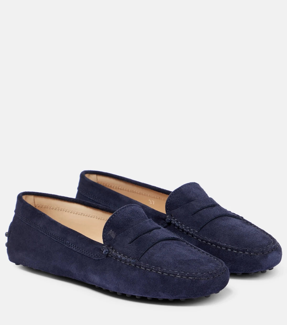 Tod's - Gommino suede loafers