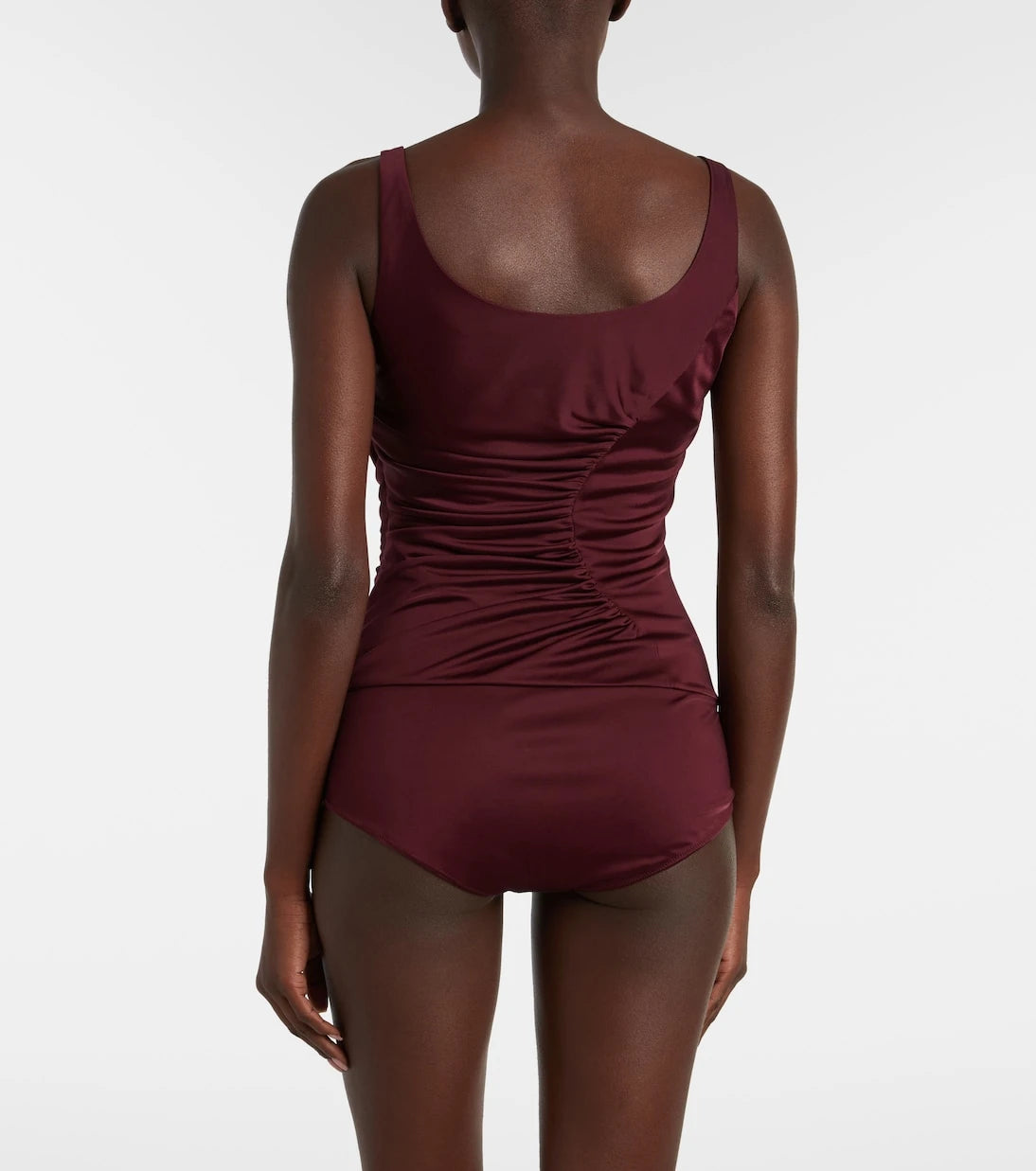 Versace - Medusa ruched jersey bodysuit