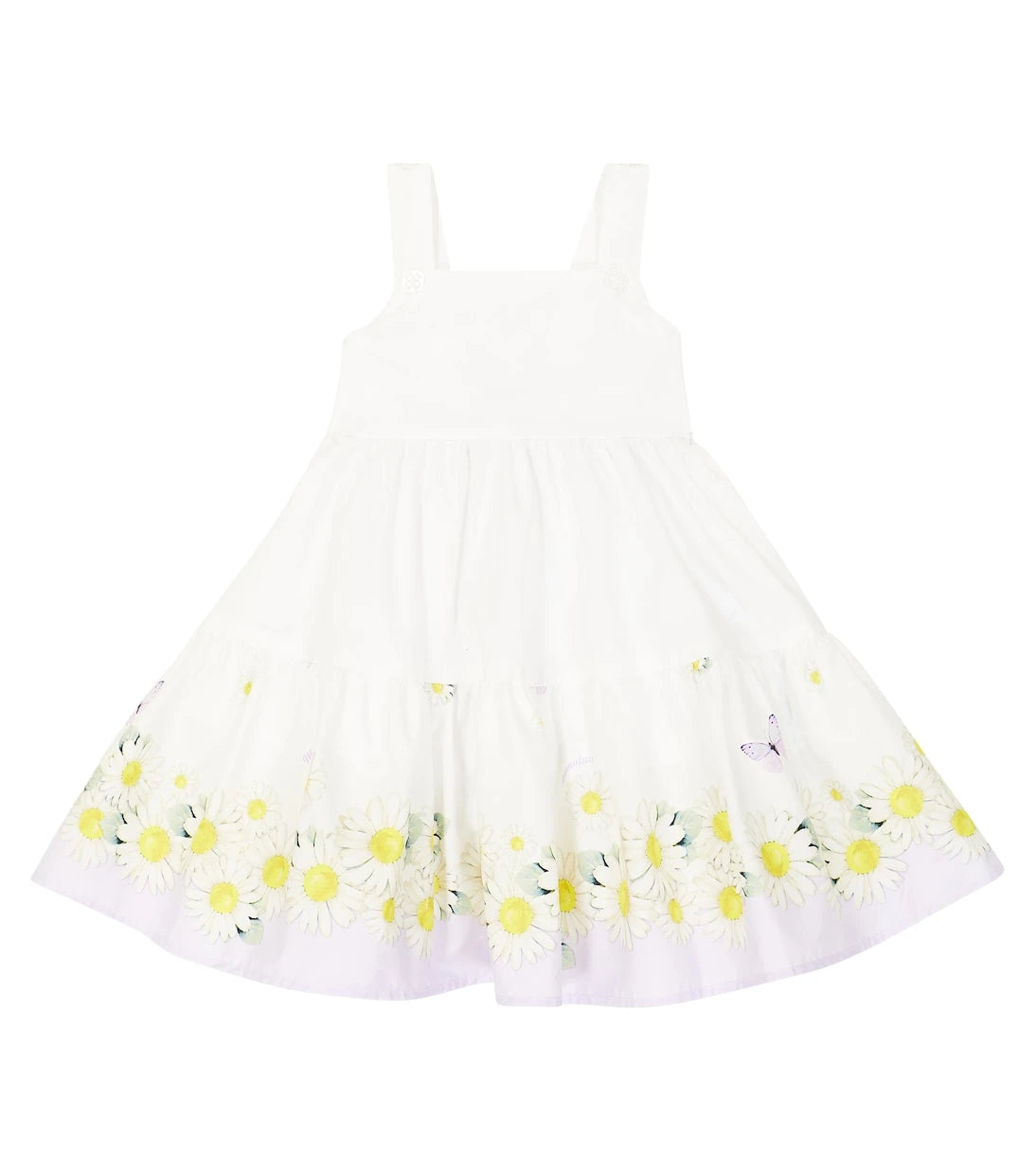 Monnalisa - Baby floral cotton dress