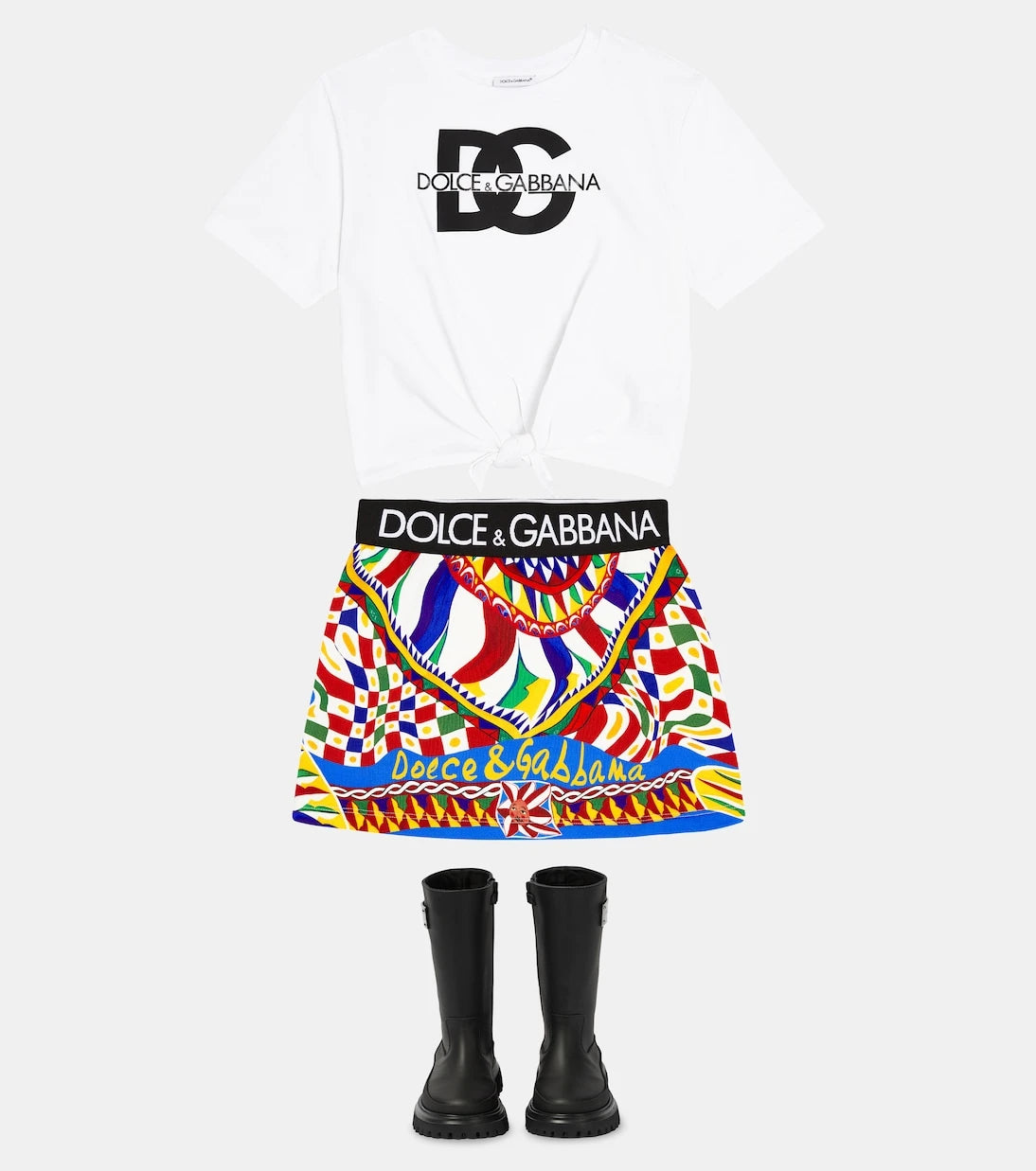 Dolce&Gabbana Kids - Cotton jersey T-shirt