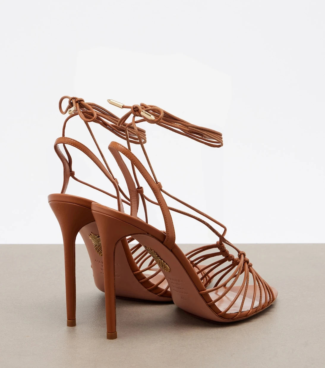 Aquazzura - Ritmo leather sandals