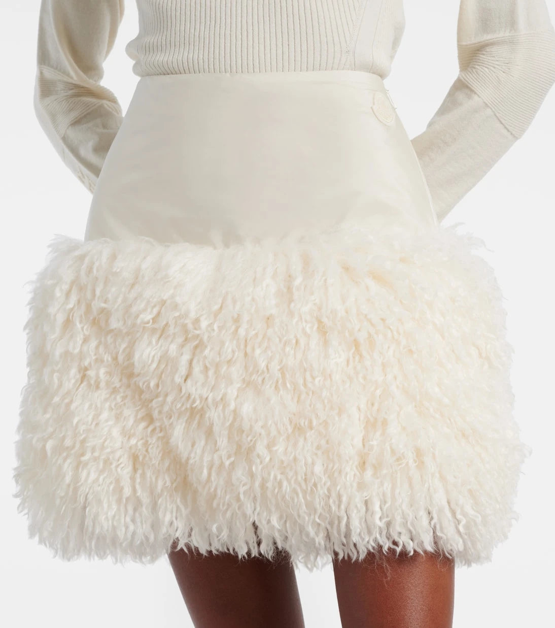 Moncler - Paneled miniskirt