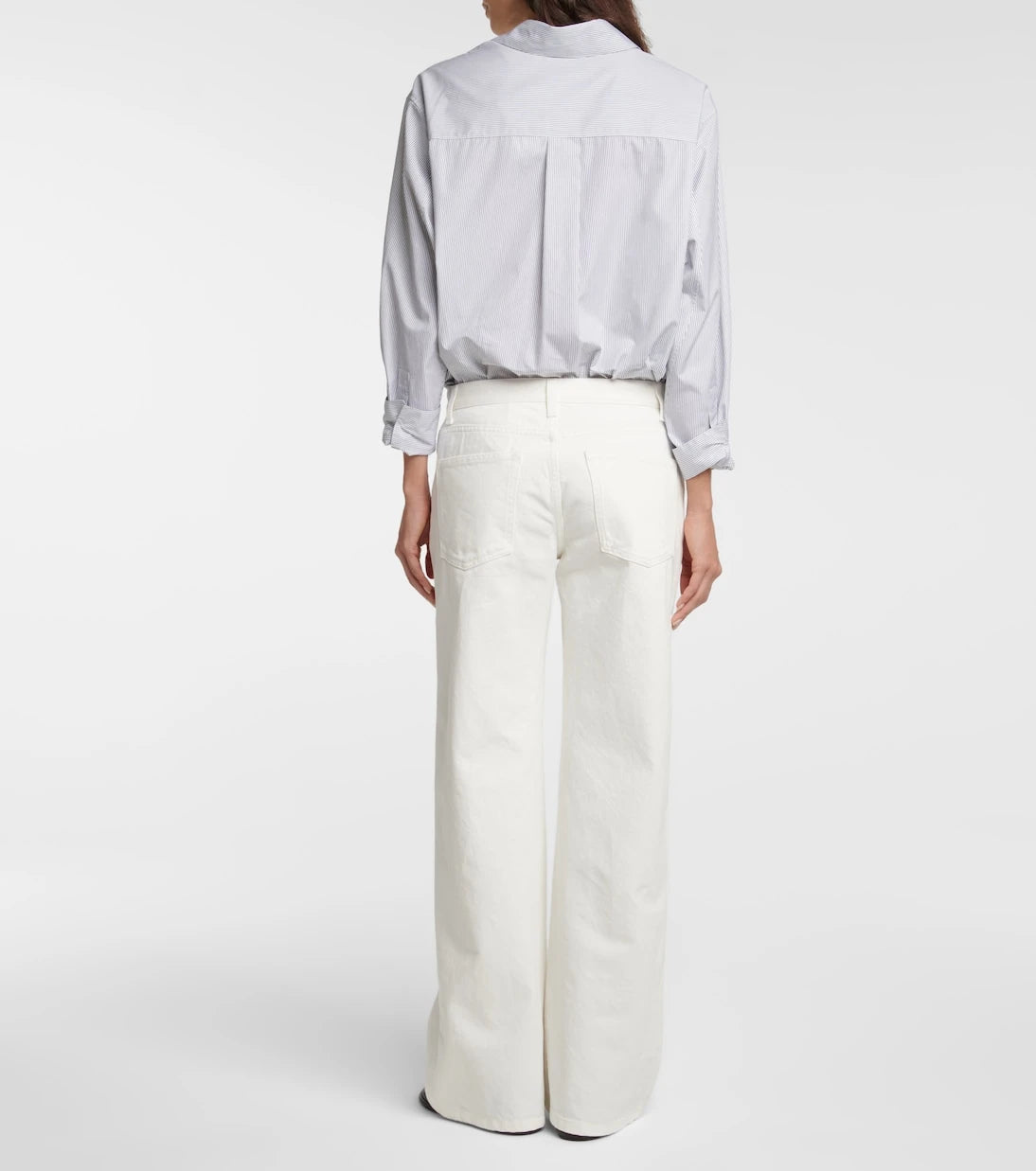 The Row - Eglitta mid-rise wide-leg jeans