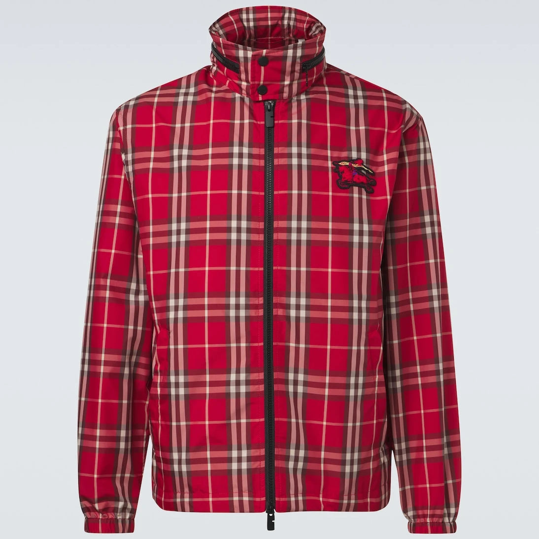 Burberry - Burberry Check technical blouson jacket