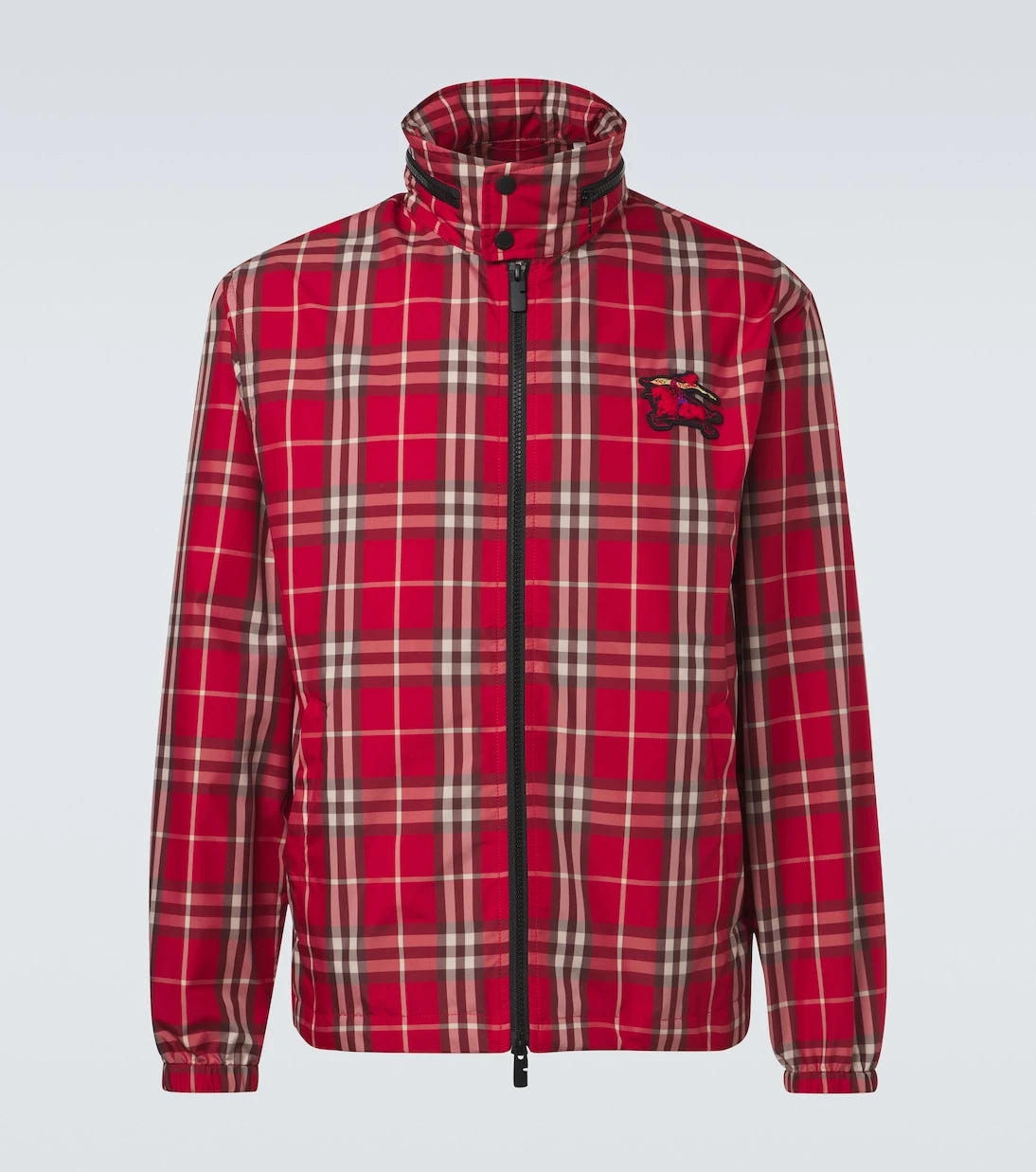 Burberry - Burberry Check technical blouson jacket