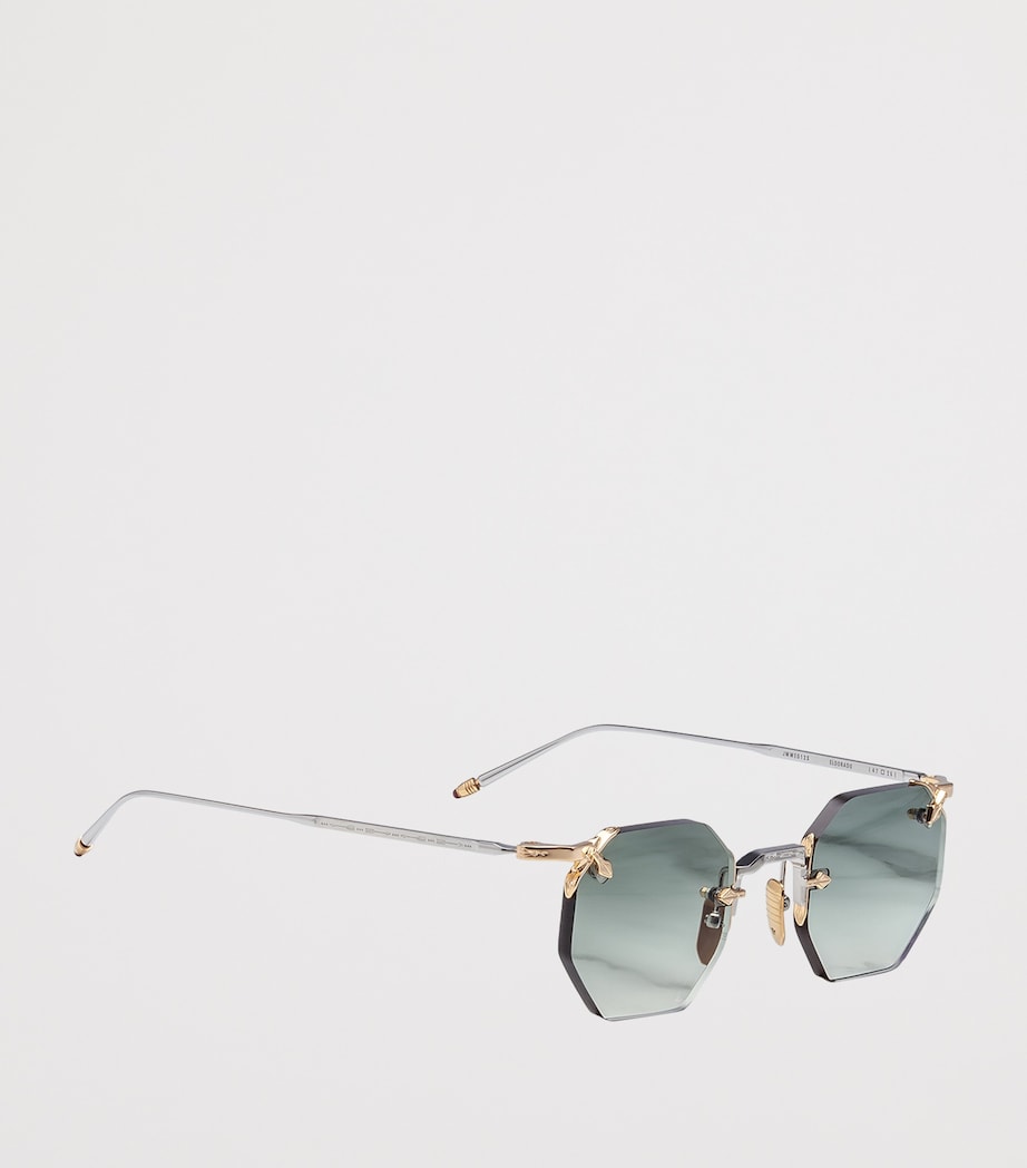 Silver Metal El-Dorado Sunglasses