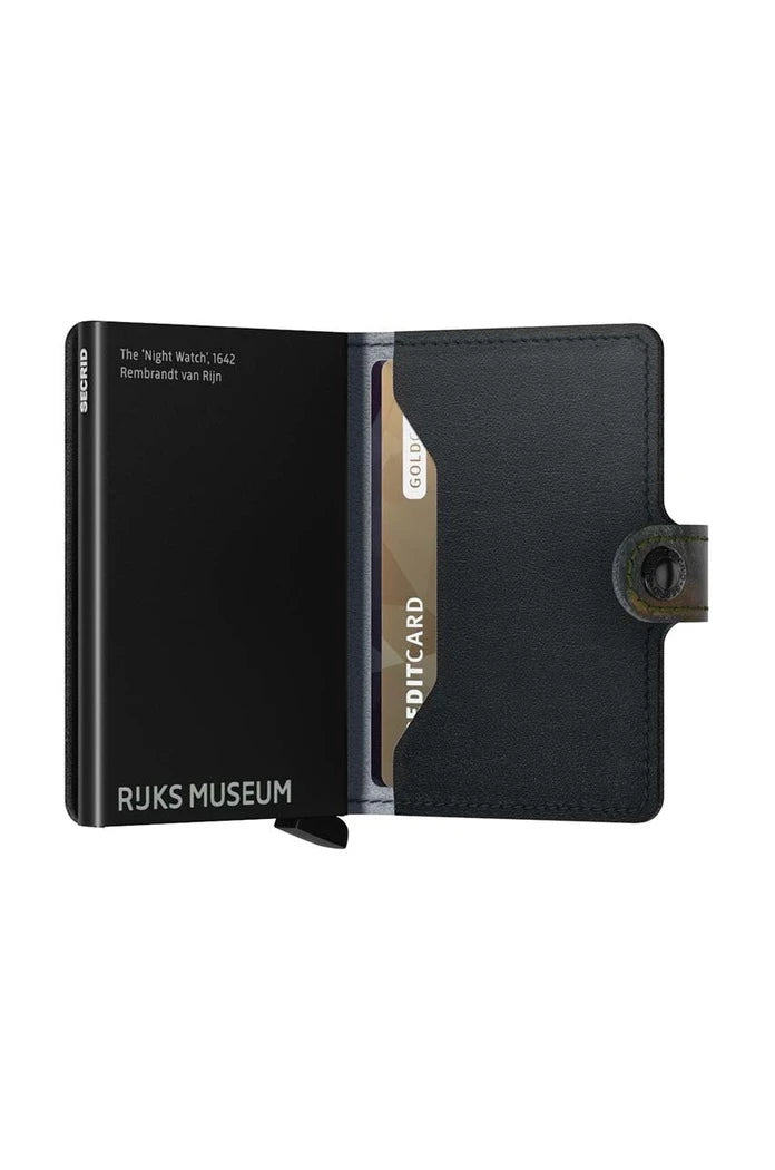 Кожен портфейл Secrid Miniwallet Art Night Watch