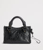 Balenciaga Black Micro Leather Le City Bag Charm