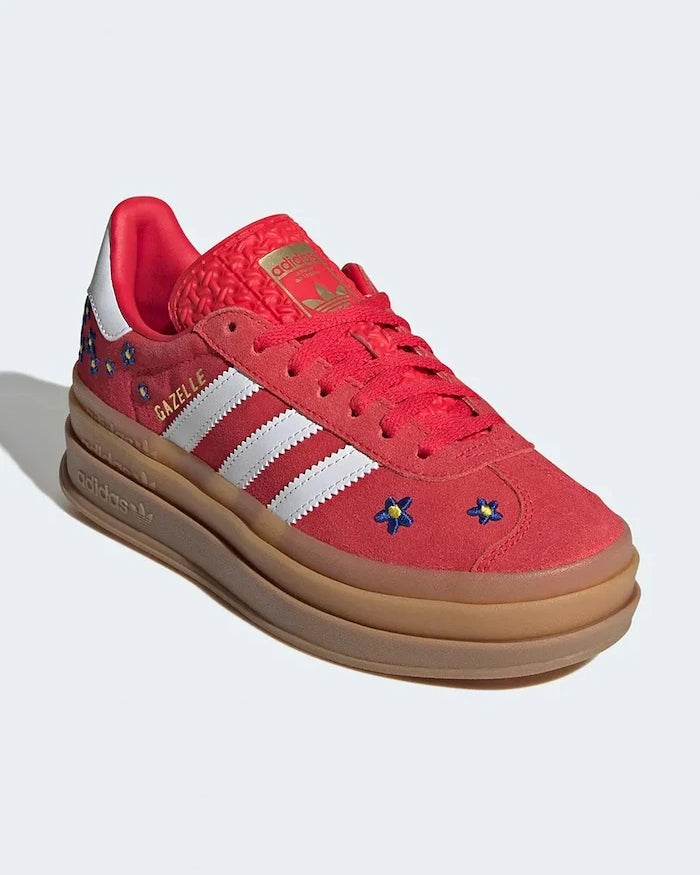 adidas Originals GAZELLE BOLD маратонки за деца от велур