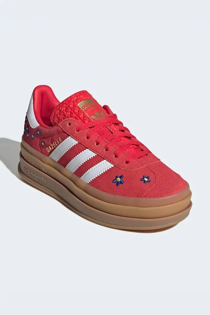 adidas Originals GAZELLE BOLD çocuk süet spor ayakkabı