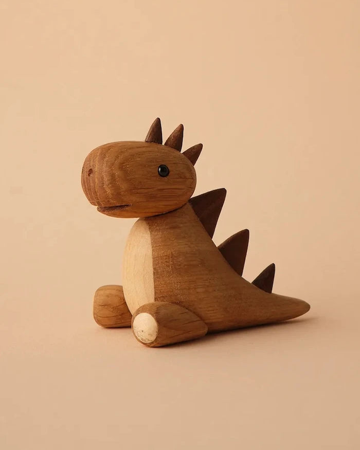 Lucie Kaas Фигурка Декоративна от дърво Dino 6,5 cm