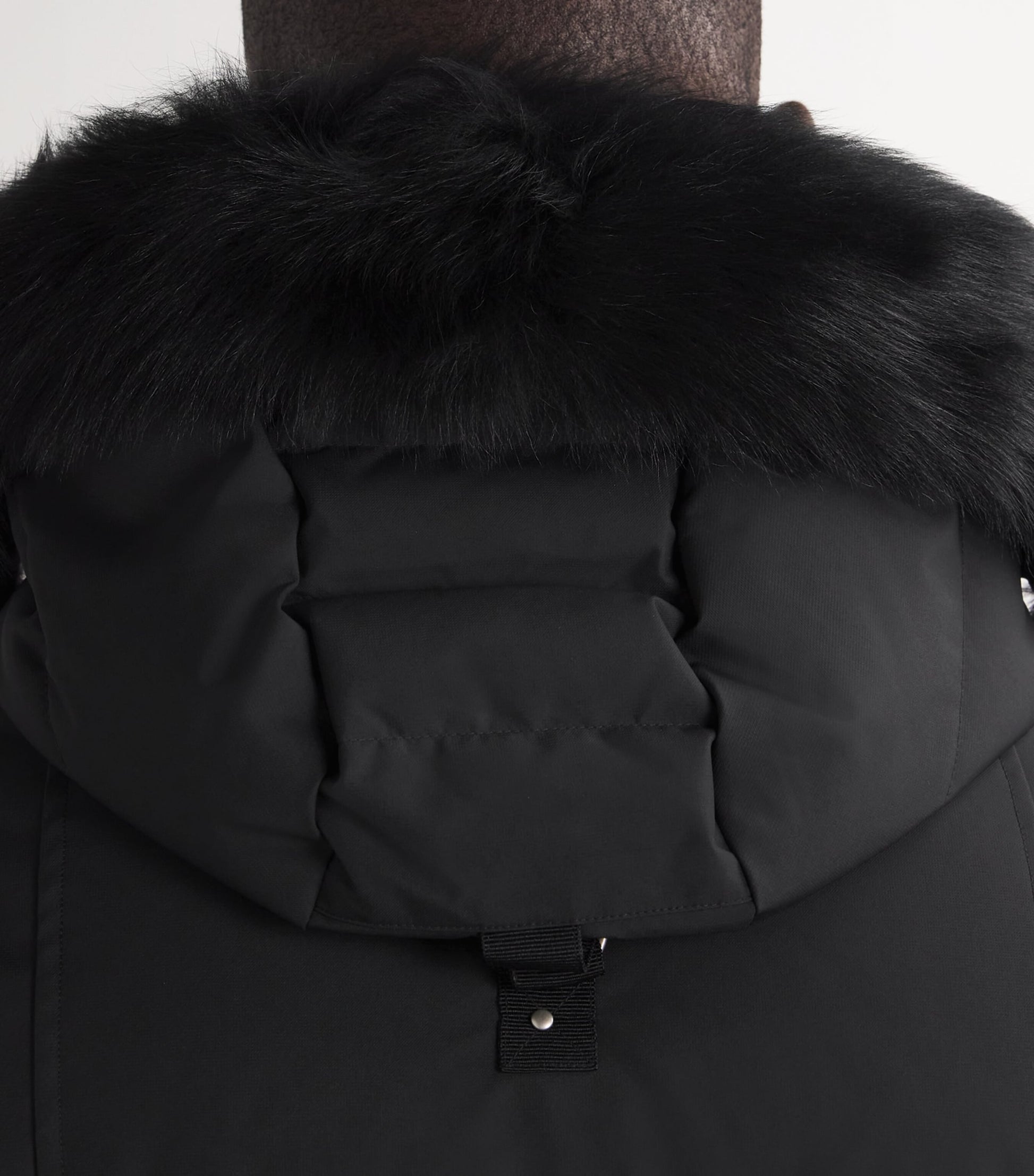 Moose Knuckles Black Down-Padded Cloud Parka Coat