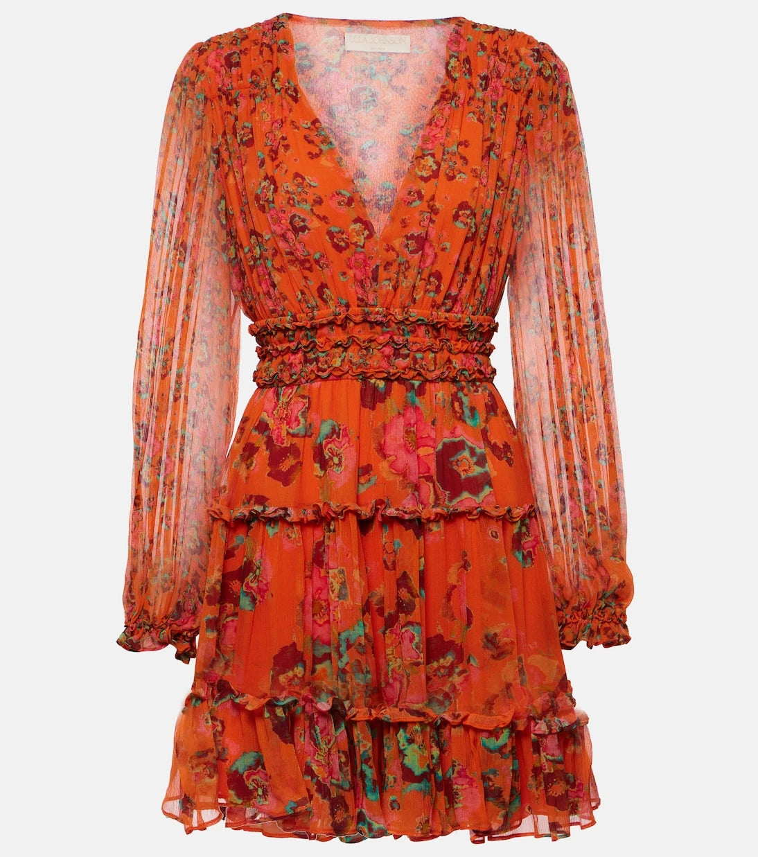 Ulla Johnson - Lya floral silk minidress