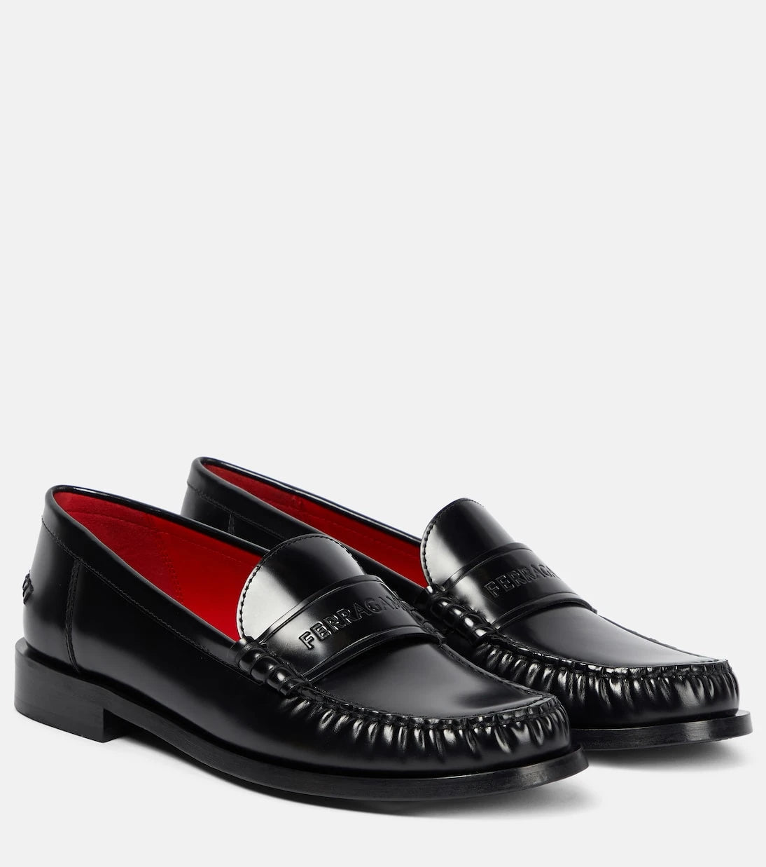 Ferragamo - Irina leather loafers