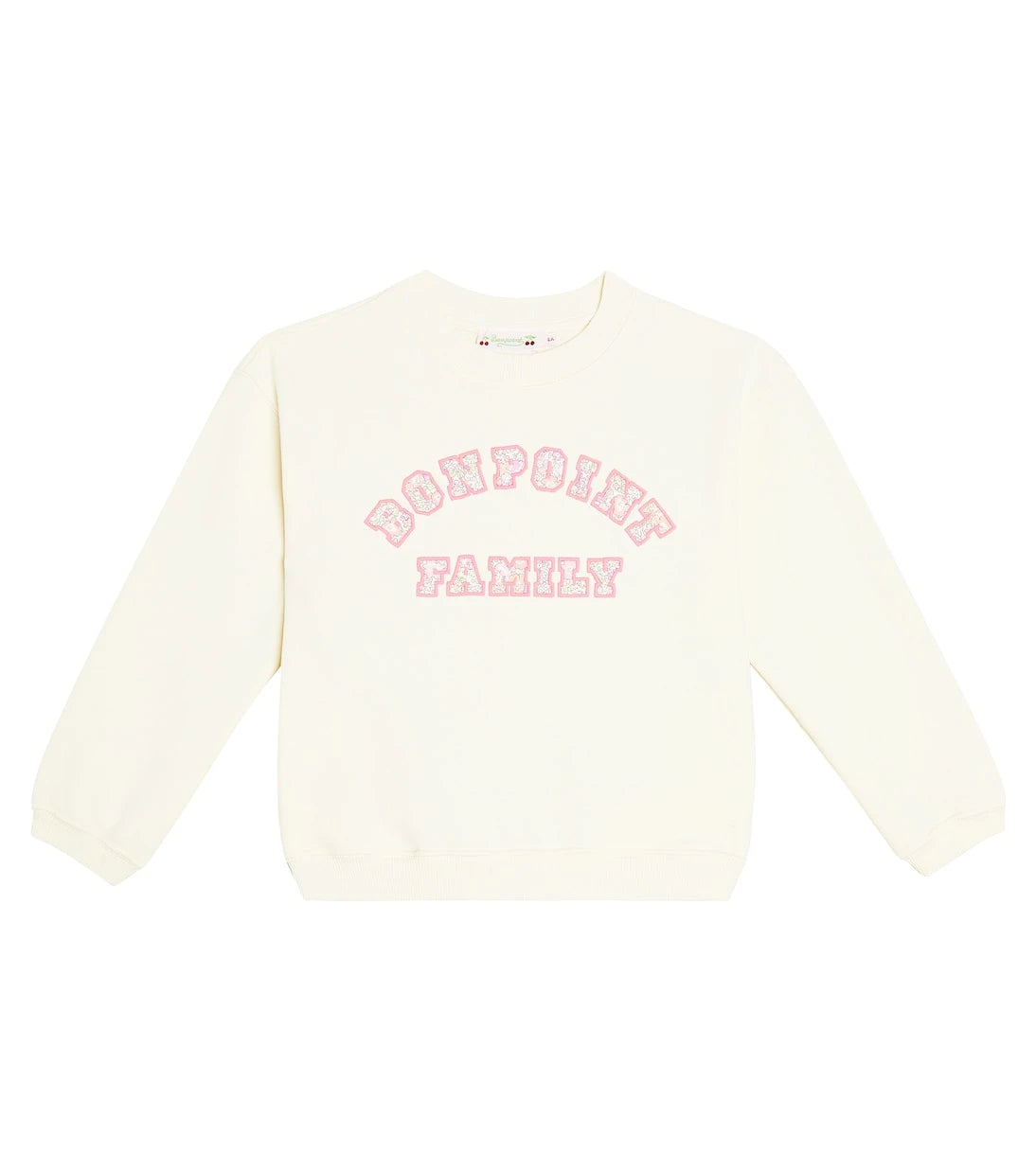 Bonpoint - Fleurette cotton jersey sweatshirt