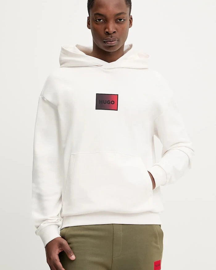 HUGO Danohood Pamuklu Kapüşonlu Sweatshirt