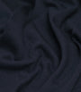 Silk-Cotton Open Polo Shirt NAVY