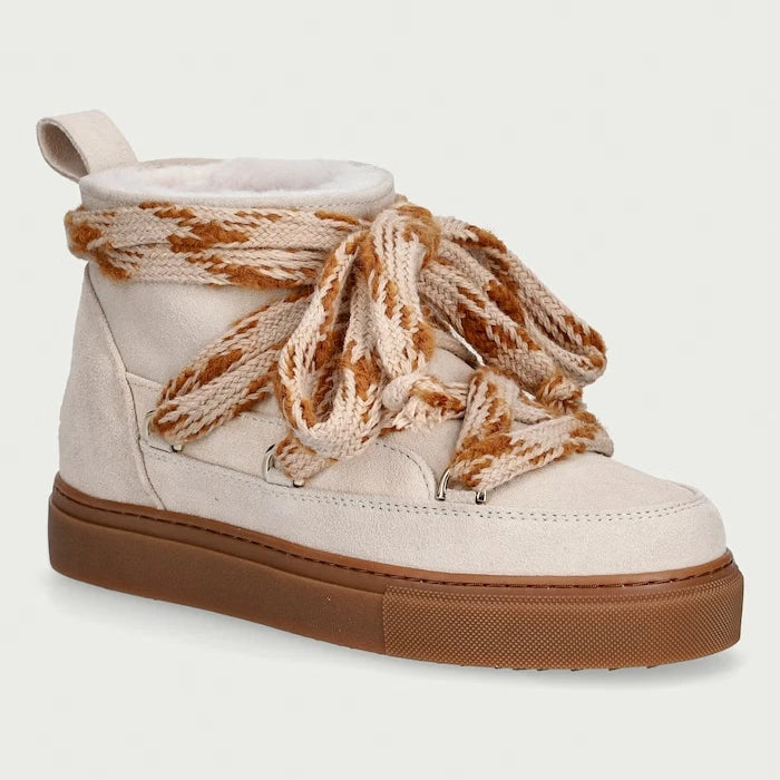 Inuikii Suede Knot kadın süet kar botları