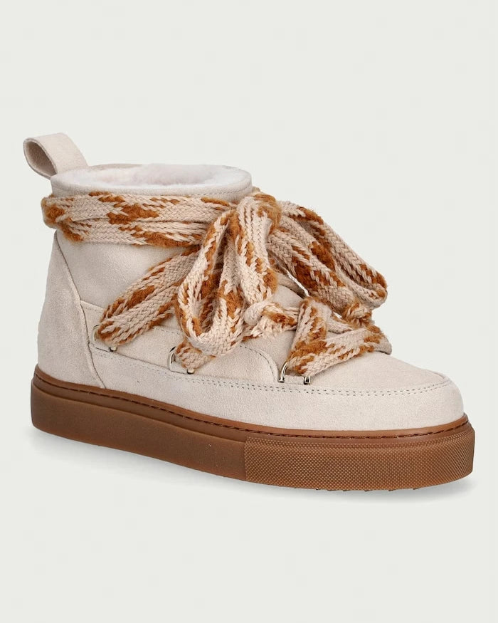 Inuikii Suede Knot kadın süet kar botları