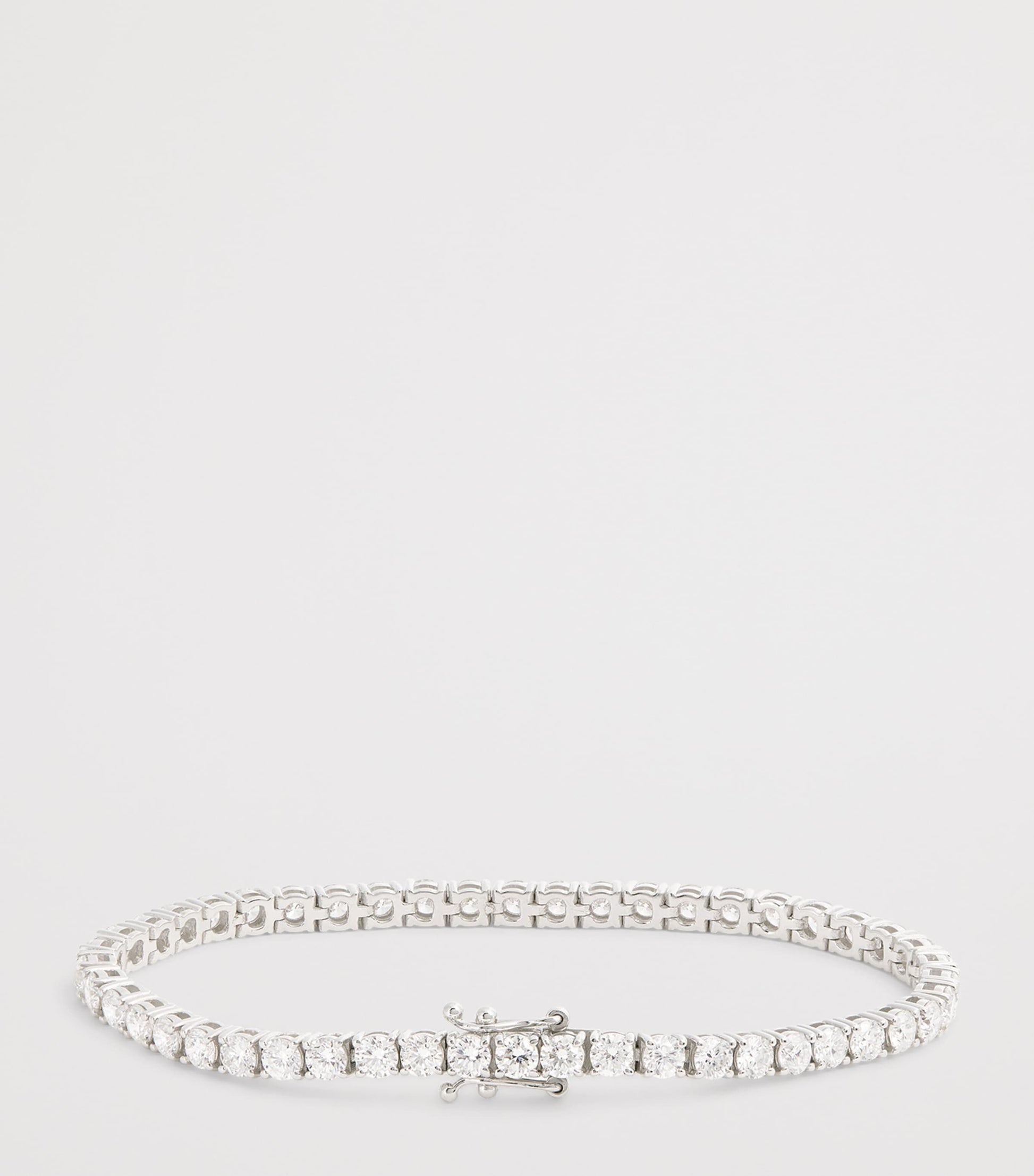 White Gold and Diamond Tennis Bracelet (6.00ct)