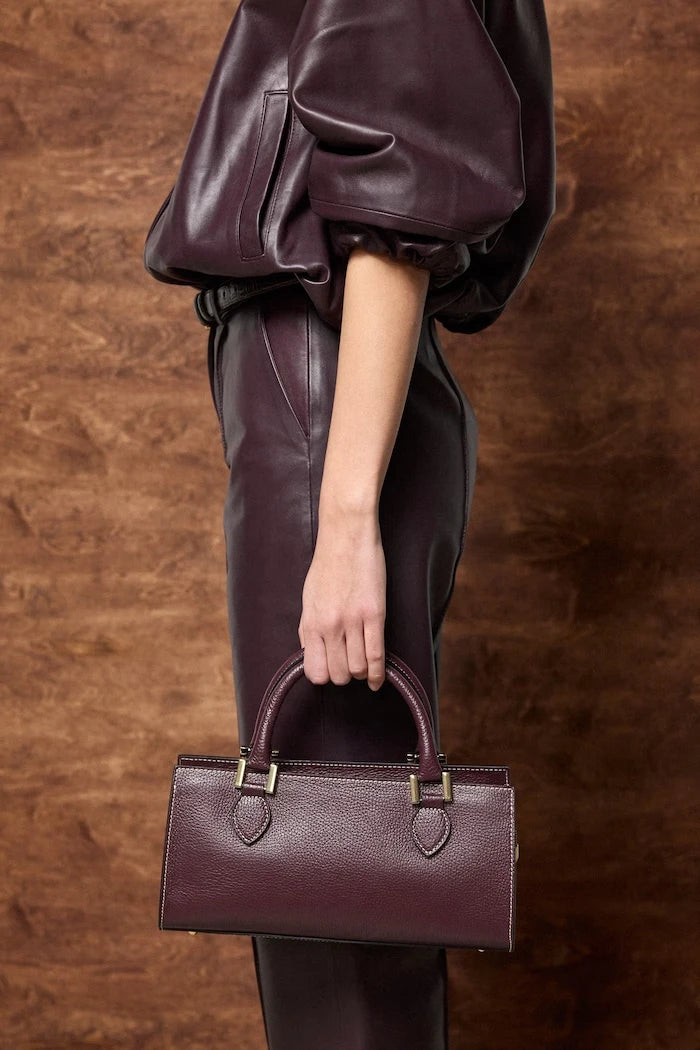 Answear.LAB чанта crossbody дамска от кожа