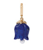 Annoushka Yellow Gold and Lapis Tulip Charm