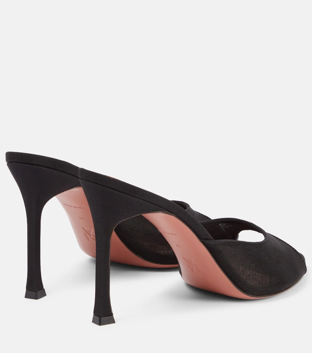 Amina Muaddi - Alexa 95 mesh mules