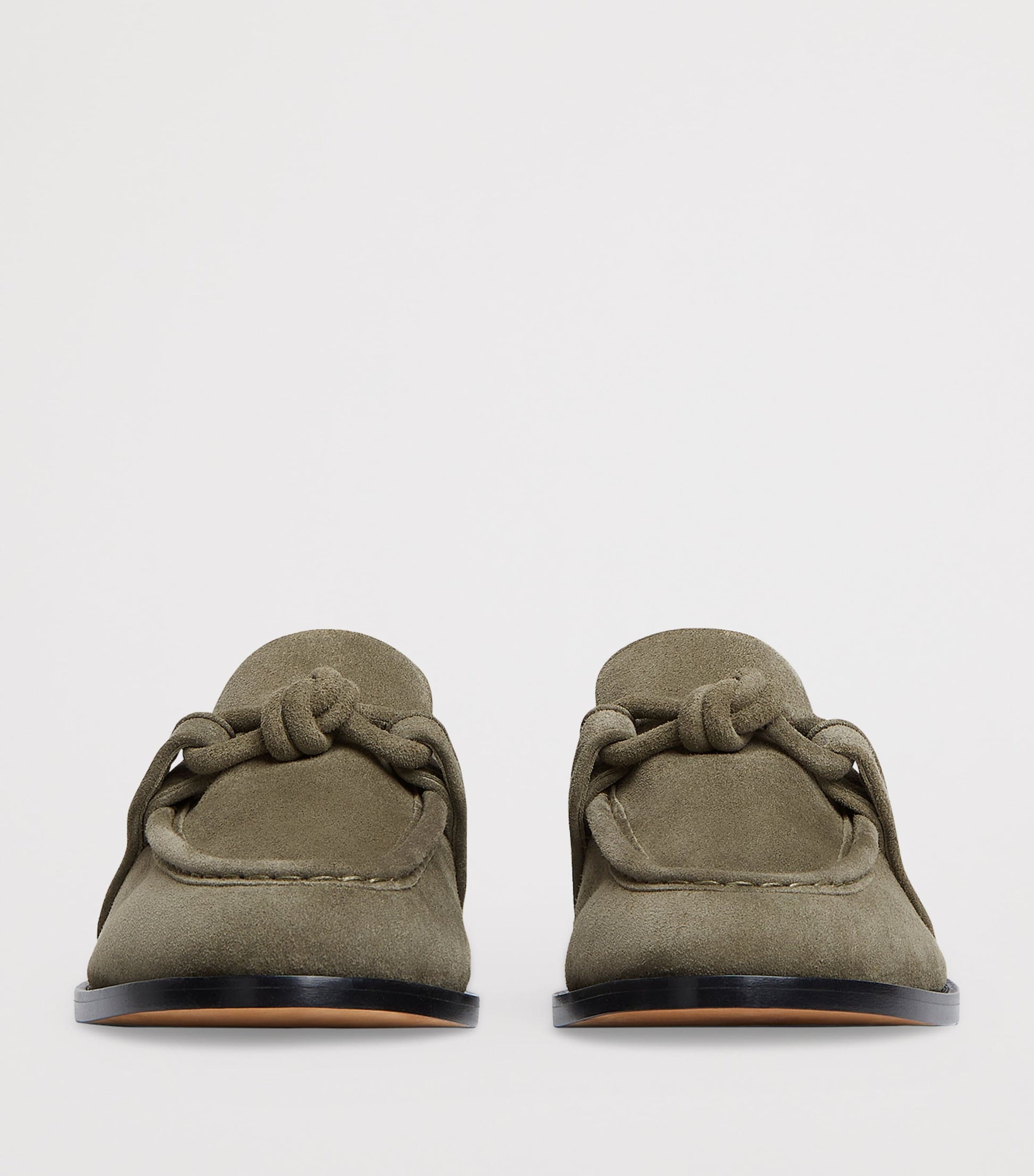 Bottega Veneta Suede Astaire Loafers