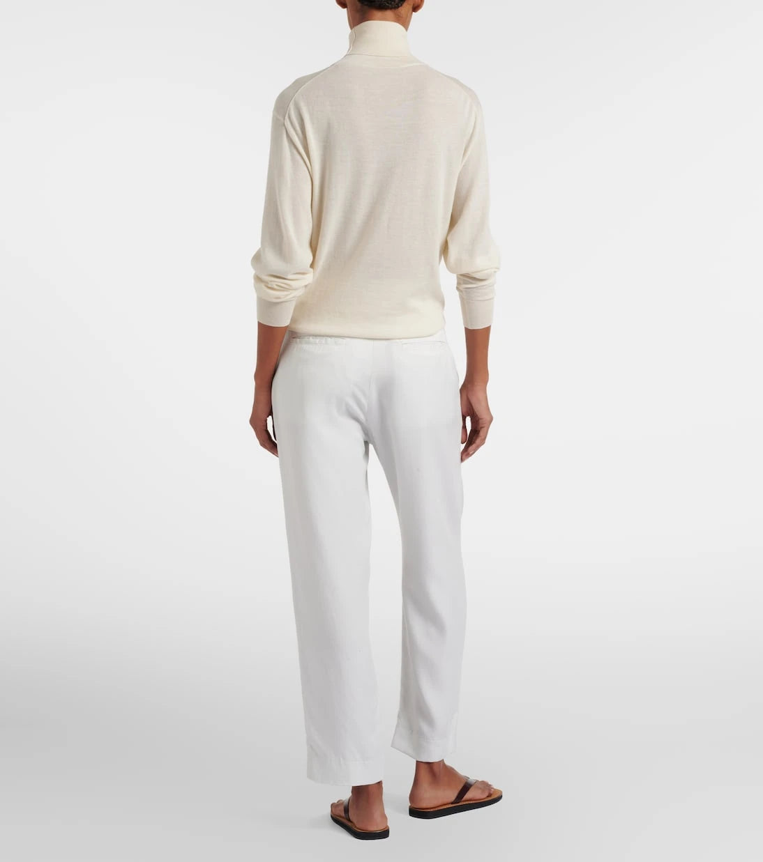 The Row - Cotton cropped straight pants