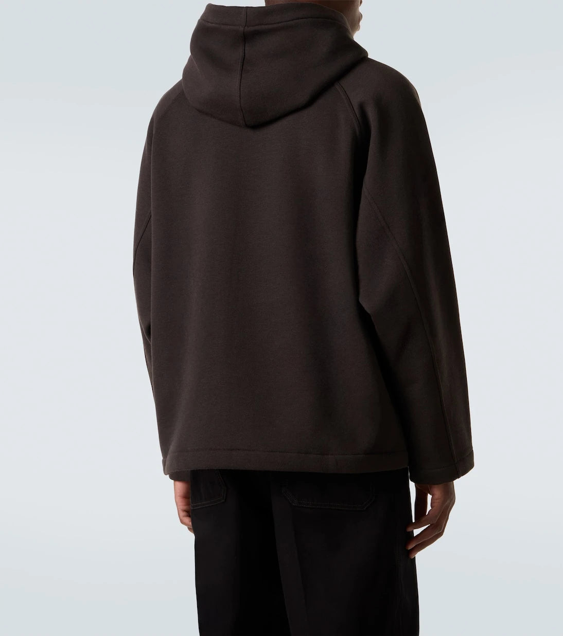 Lemaire - Wool and cotton hoodie