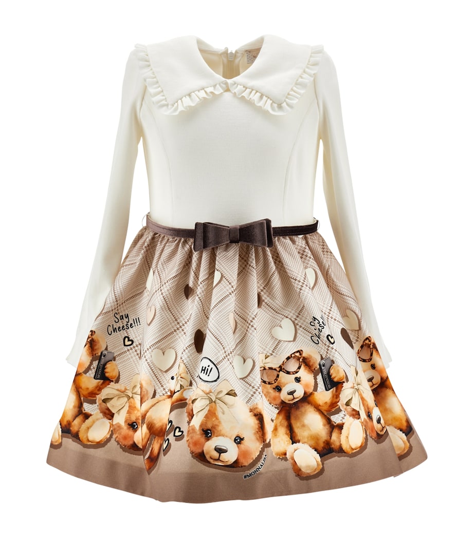 Cotton Teddy Bear Dress (2-10 Years)