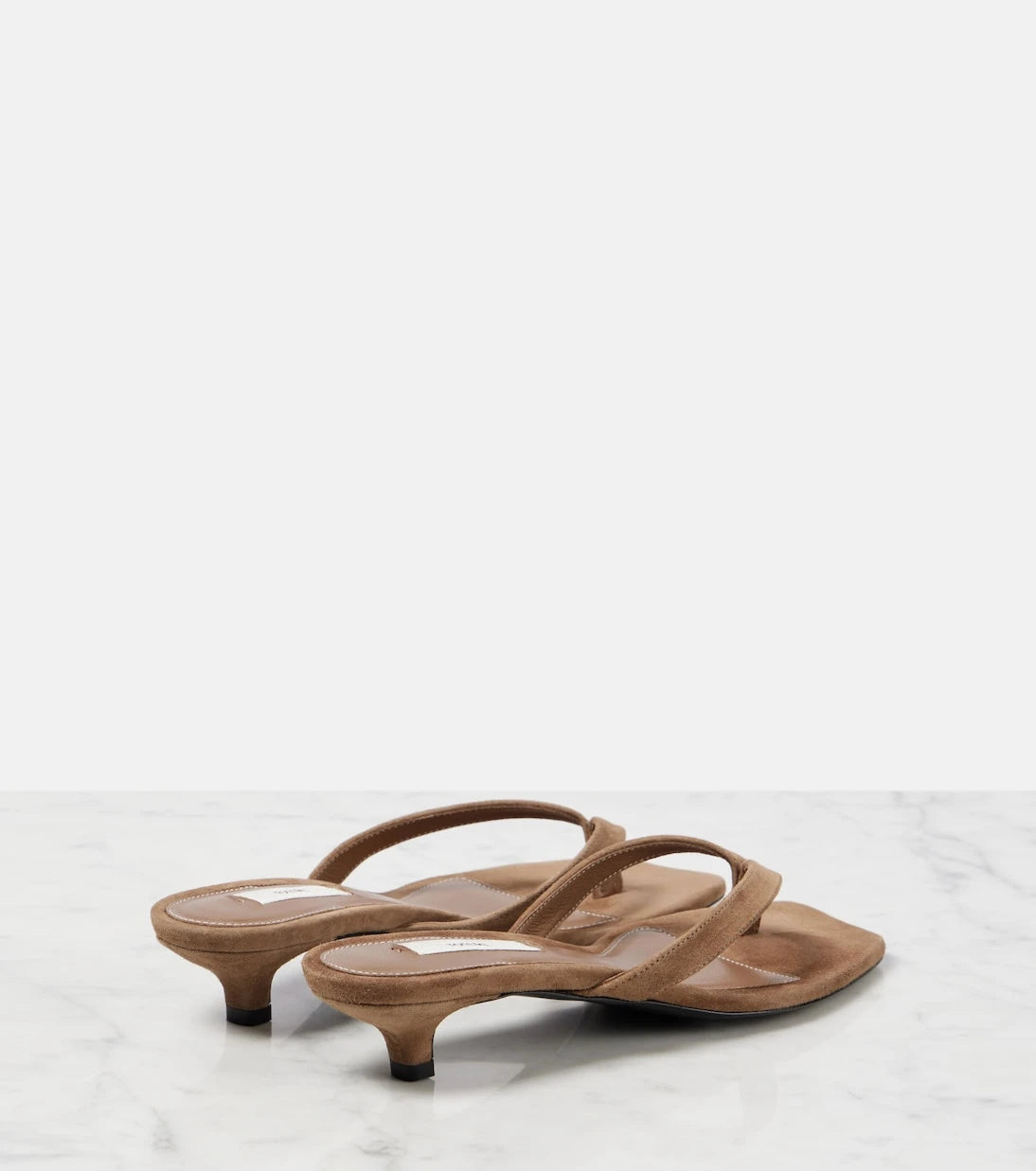 Toteme - Suede thong sandals