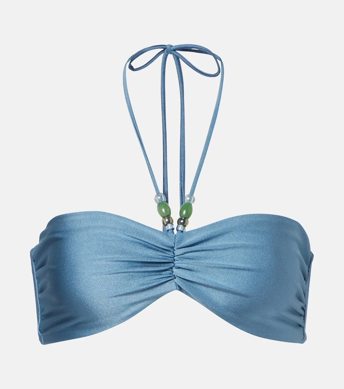 Jade Swim - Zoe ruched bikini top