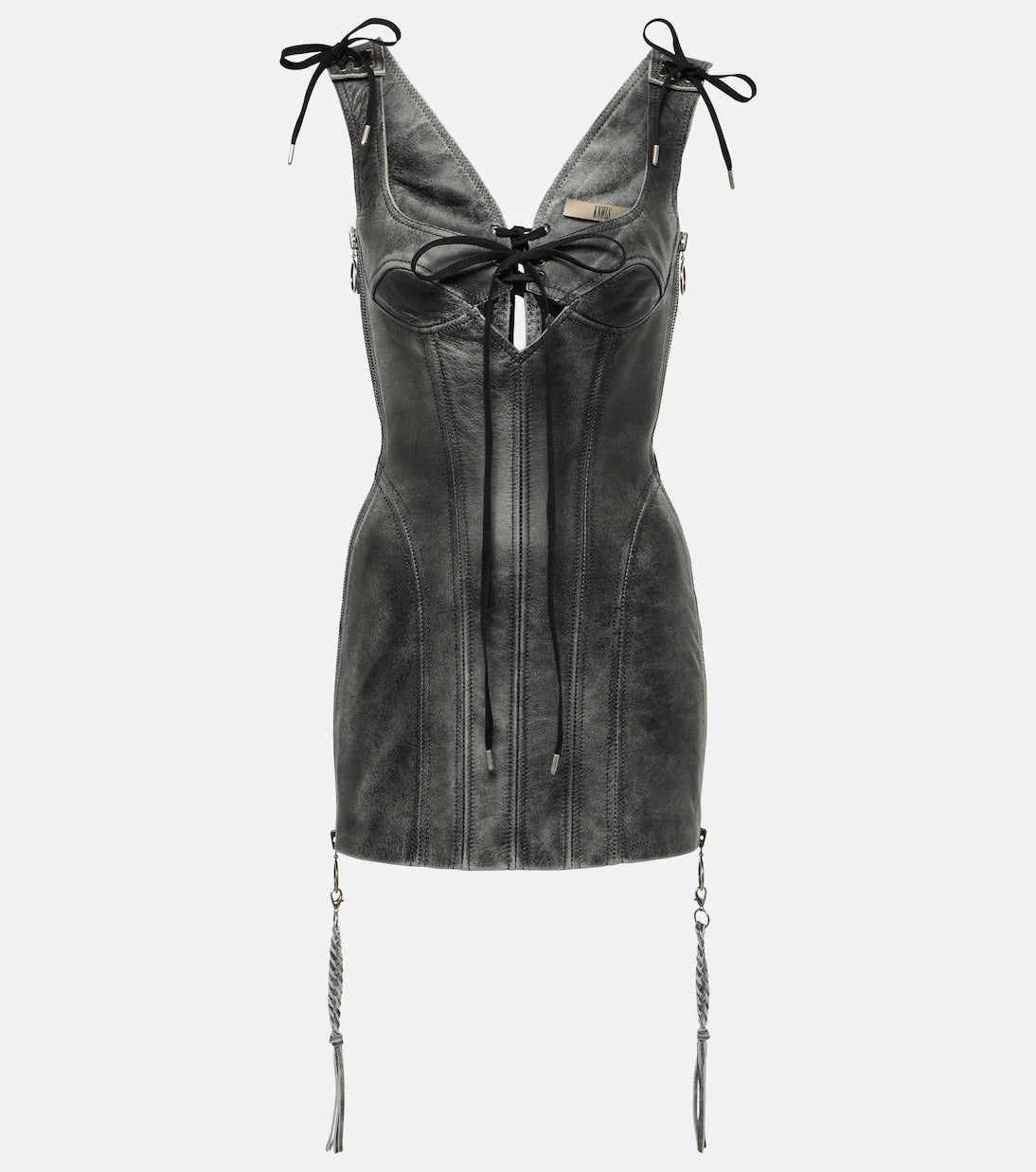 KNWLS - Nihil leather minidress