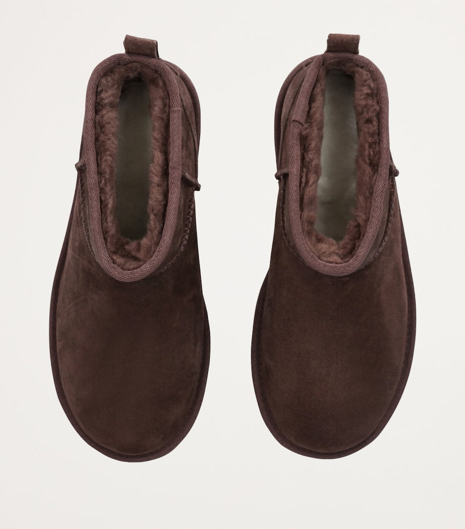 Brown Classic Ultra Mini Platform Boots 50