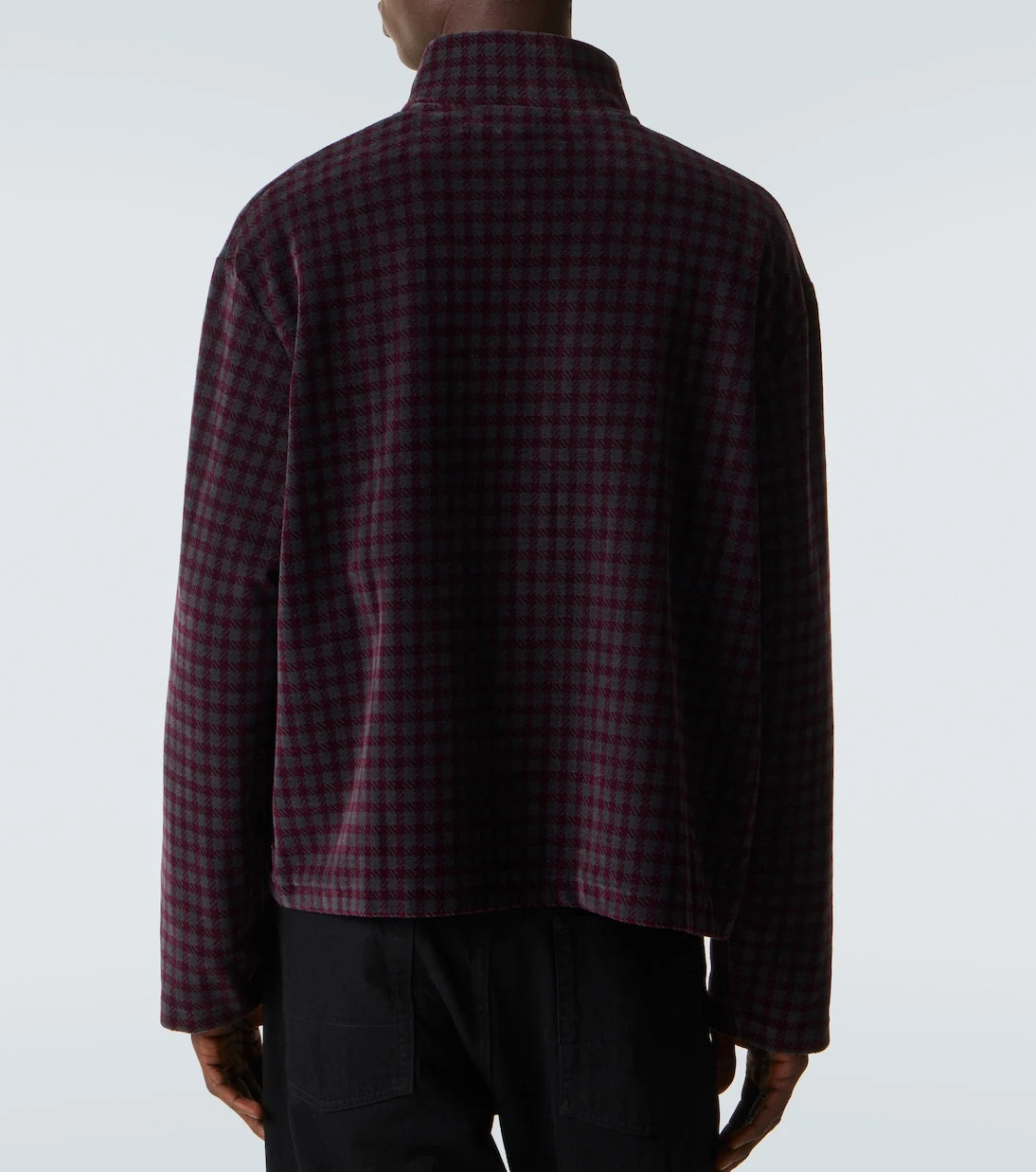 Our Legacy - Shrunken cotton-blend velour jacket