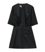 Prada Black Re-Nylon Mini Dress