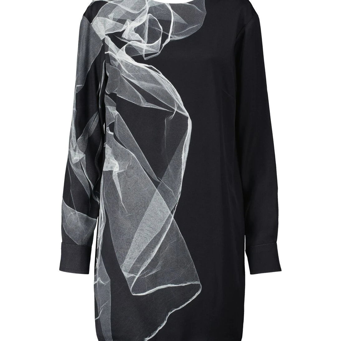 Dries Van Noten - Printed crêpe minidress