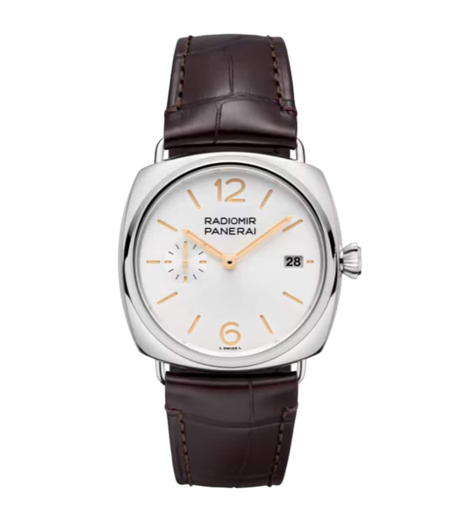 Panerai Stainless Steel Radiomir Quaranta Watch 40mm